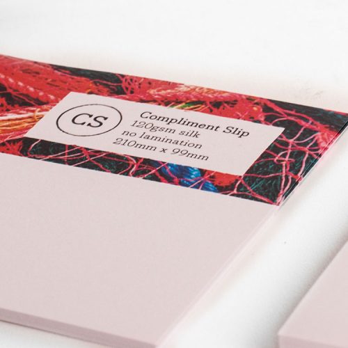 Luxury Compliments Slips